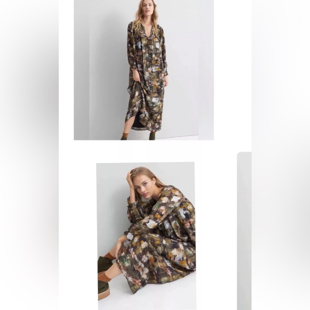 NWOT Anthropologie size Small Blair maxi dress